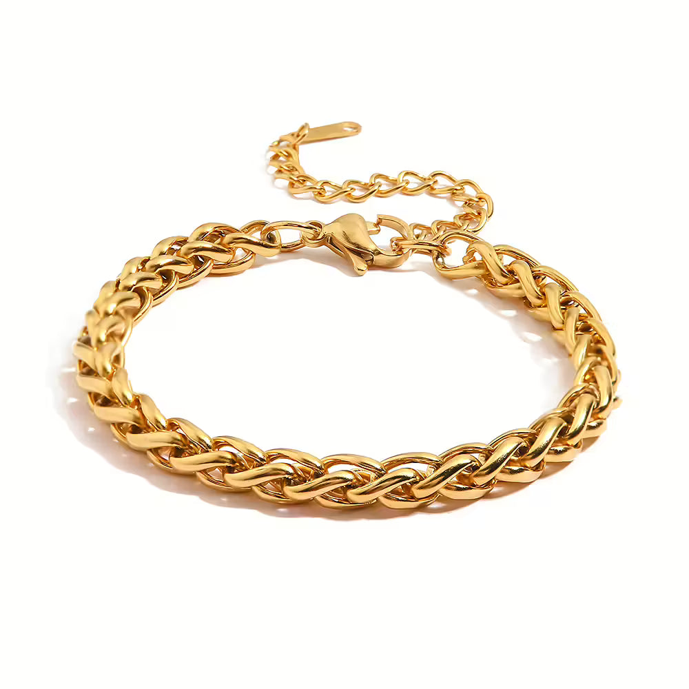 Guld Armband 8k