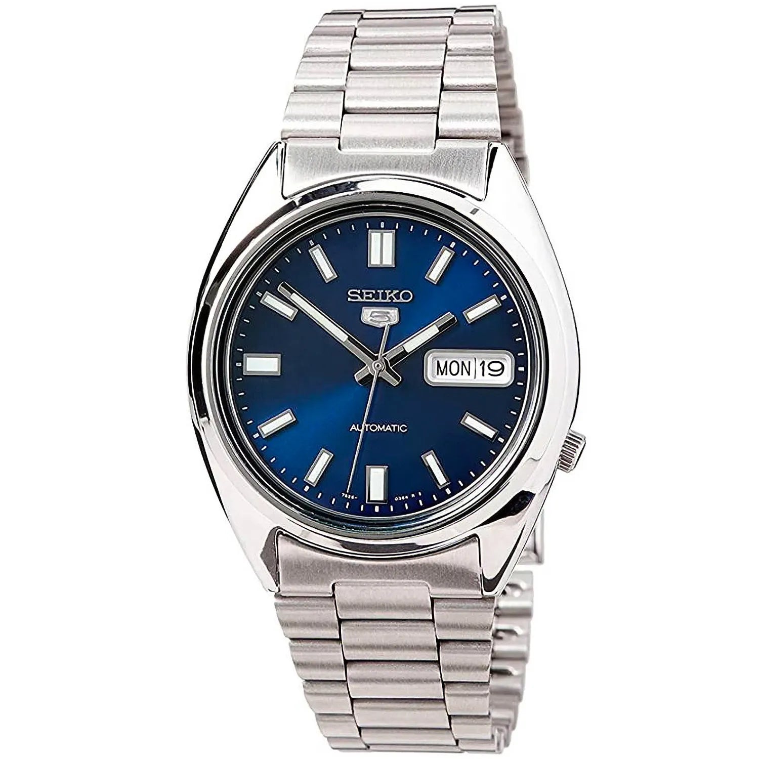 Seiko Classic blå silver